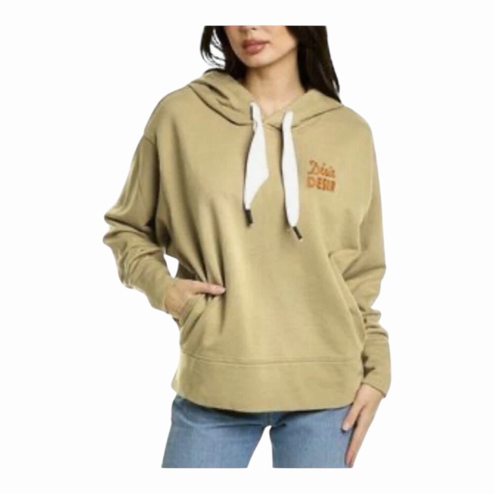 Free People Sandrine Rose “Désir” Oversized Hoodie NWT XS Distressed Streetwear